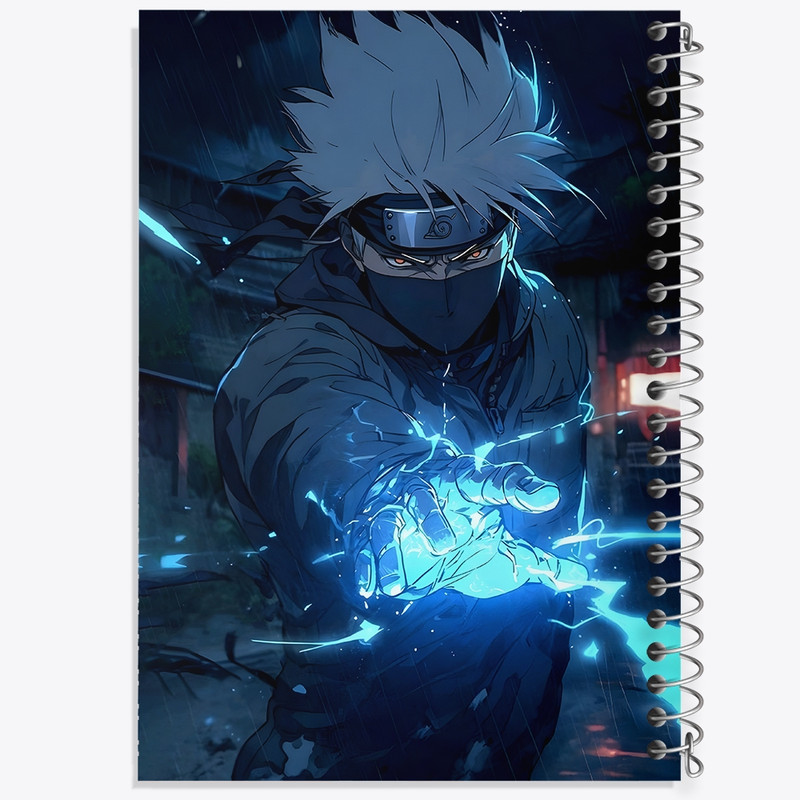 دفتر مشق 100 برگ خندالو طرح انیمه ناروتو (Naruto) کد F1350