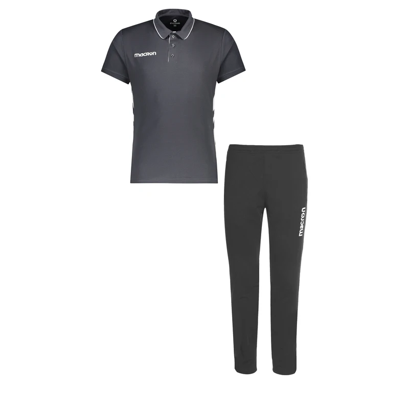 ست پولوشرت و شلوار ورزشی مردانه مکرون مدل رویال