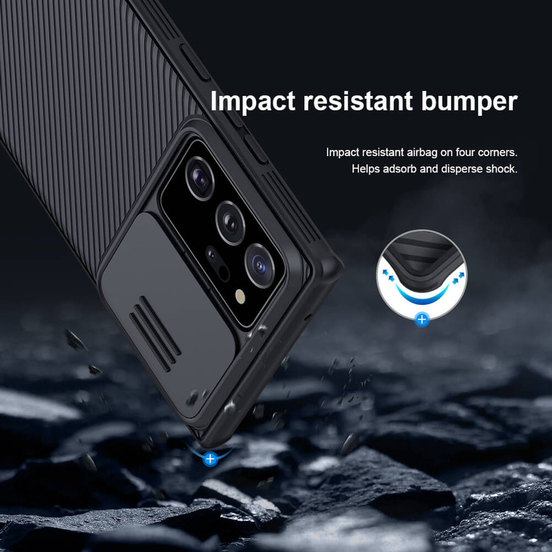 کاور نیلکین مدل CamShield pro مناسب برای گوشی موبایل سامسونگ Galaxy Note 20 Ultra