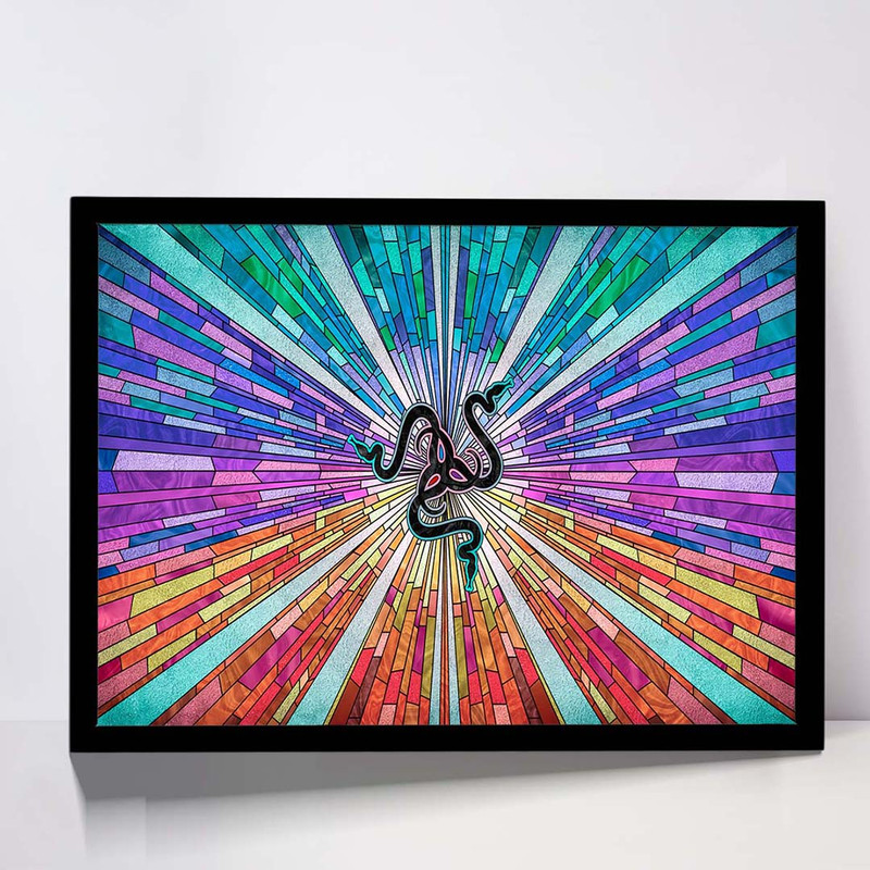 تابلو مدل razer colorful کد F-15012