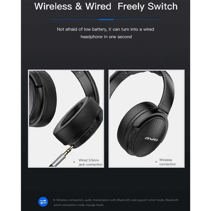 هدفون بلوتوثی اوی مدل A780BL -  - 33