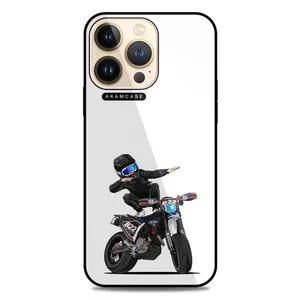 AKAM AMC-WA13PRO-MOTORCYCLE-13 Cover For Apple iPhone 13 Pro