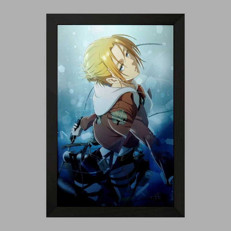 تابلو خندالو مدل آنی لئونهارت انیمه اتک آن تایتان Attack on Titan  کد 10967