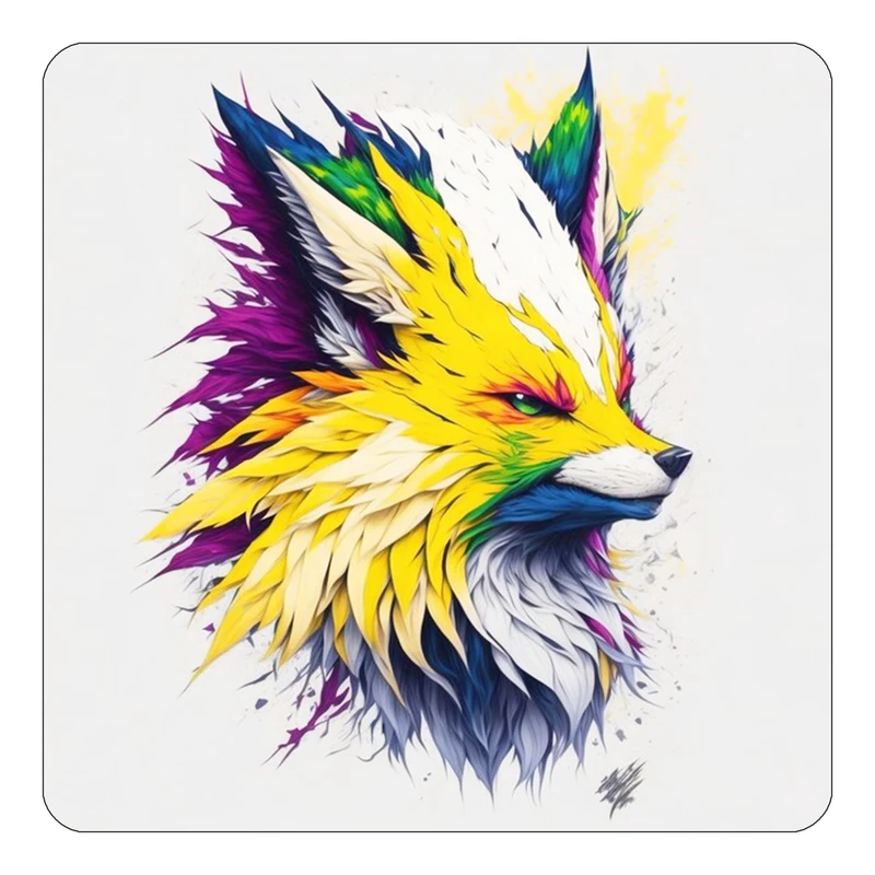 مگنت کاکتی طرح حیوانات رنگی مدل mp26348