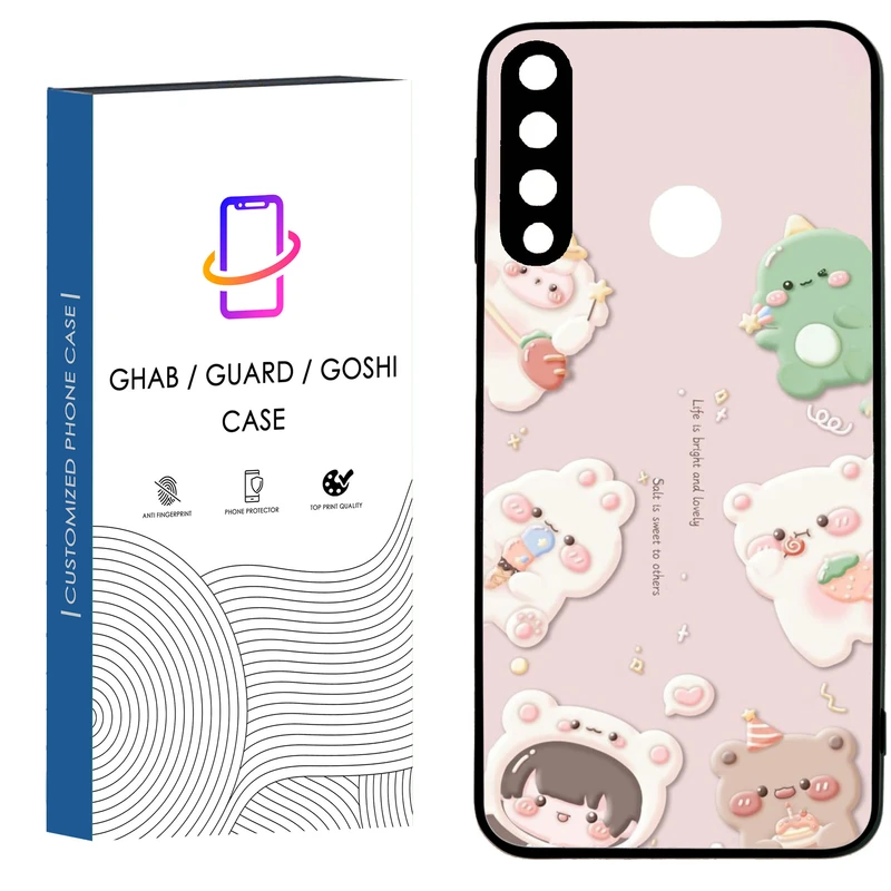 کاور قاب گارد گوشی طرح  دخترانه کد 99 - TPU مناسب برای گوشی موبایل         هوآوی Y6P