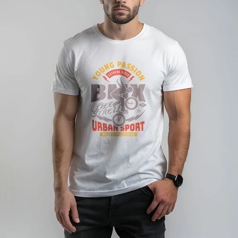 تی شرت آستین کوتاه مردانه مدل 14030602c