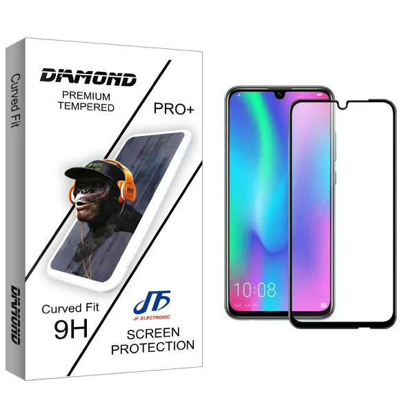 محافظ صفحه نمایش جی اف مدل Diamond glass مناسب برای گوشی موبایل هوآوی P Smart 2019 / آنر 10 Lite
