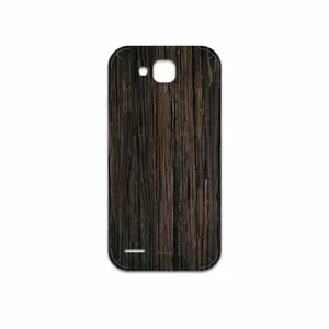 MAHOOT Burned Wood Cover Sticker for Honor 3X G750