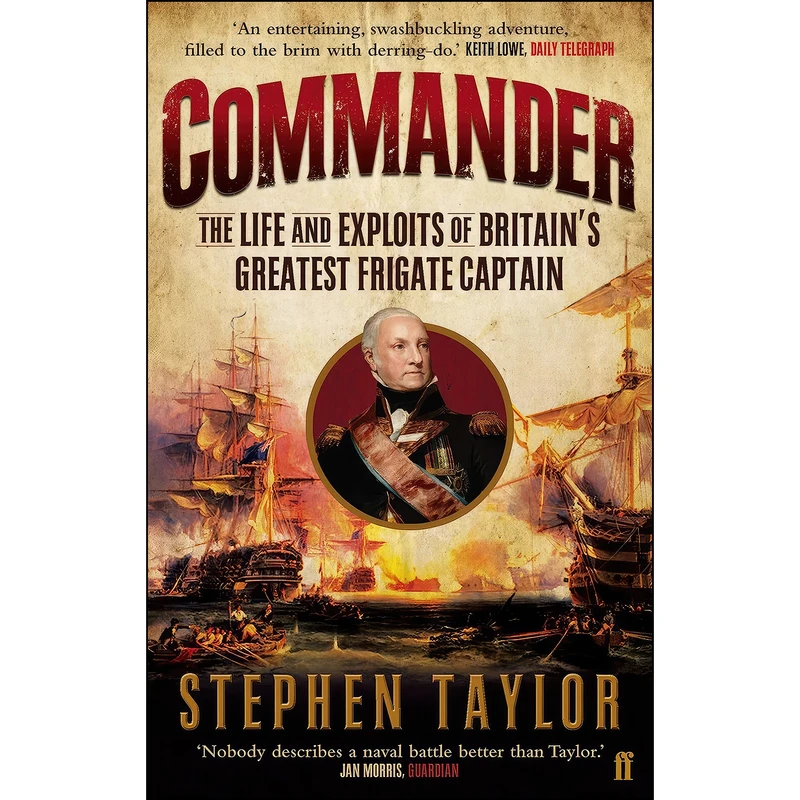 کتاب Commander اثر Stephen Taylor انتشارات Faber & Faber