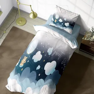 سرویس خواب تک نفره 4 تکه مدل کودک کد ۱۳۴۳