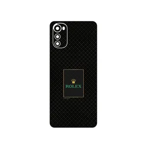 MAHOOT Rolex_Logo Cover Sticker for Motorola Moto E32s