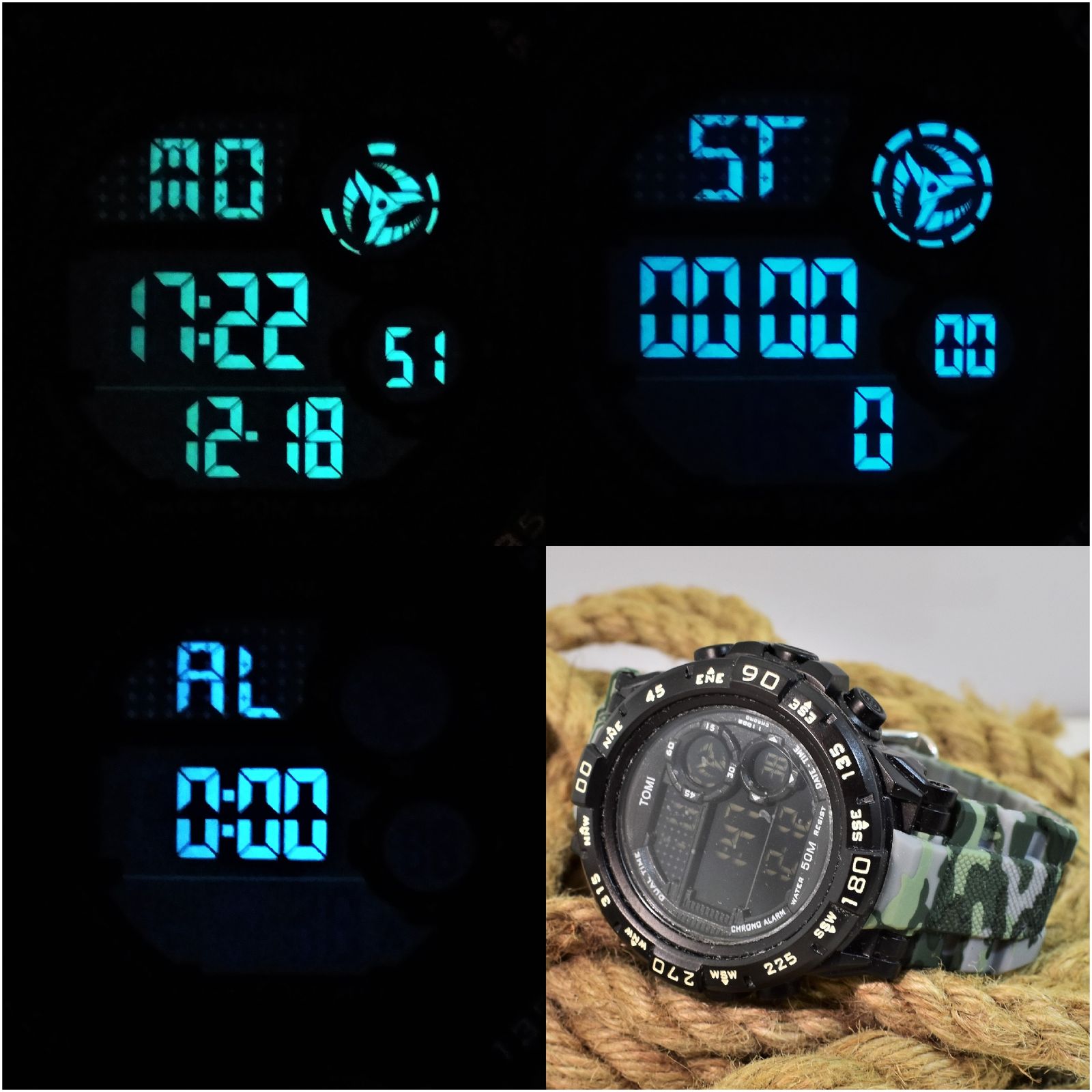 ساعت مچی دیجیتال مردانه مدل 9095M -  - 6