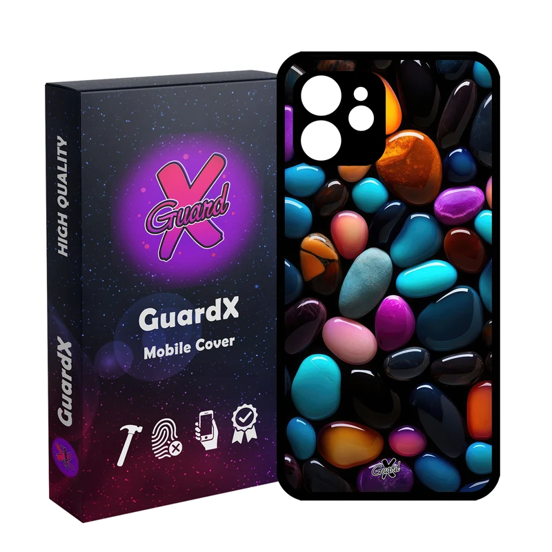 کاور گارد ایکس طرح سنگ مدل Glass10710 مناسب برای گوشی موبایل اپل iPhone 12