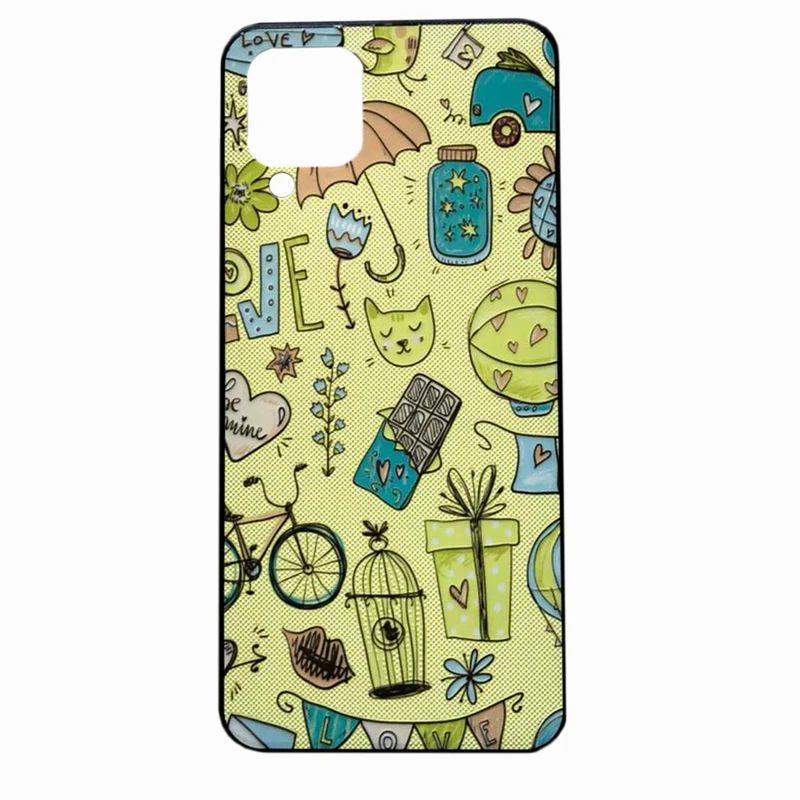 کاور مدل Love012 مناسب برای گوشی موبایل سامسونگ Galaxy A12