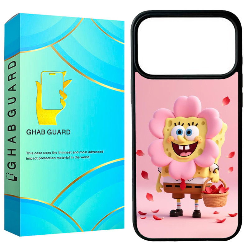 کاور قاب گارد طرح باب اسفنجی مدل G17P مناسب برای گوشی موبایل اپل iPhone 17 Pro    
