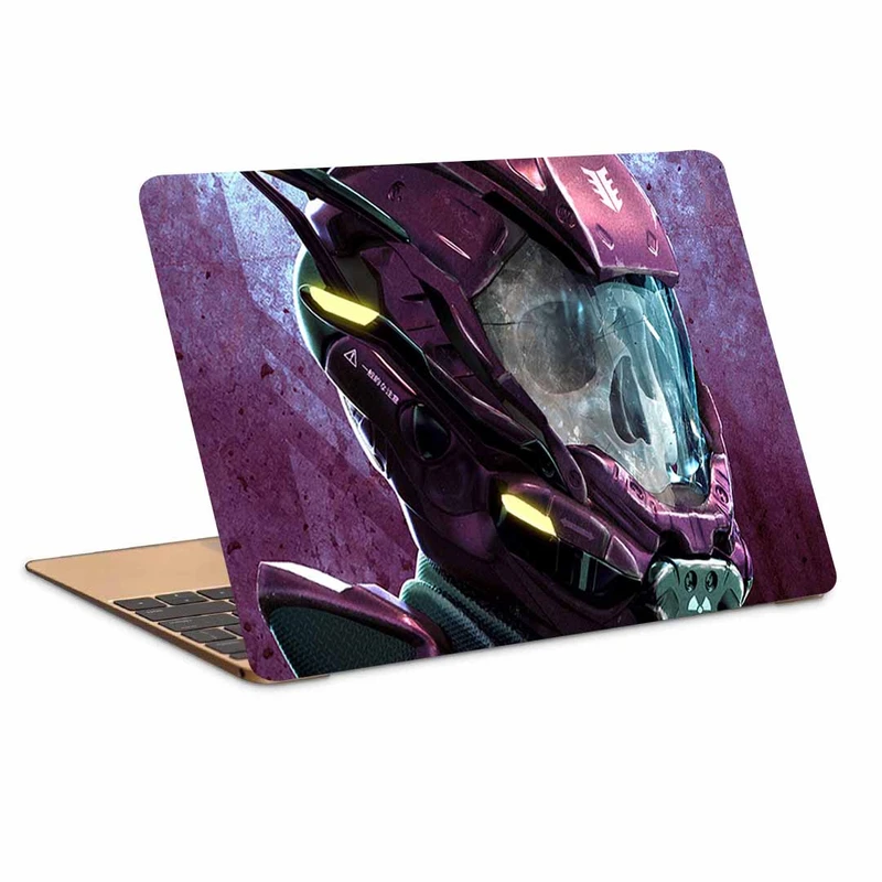 استیکر لپ تاپ طرح skull helmet art کد N-531 مناسب برای لپ تاپ 15.6 اینچ