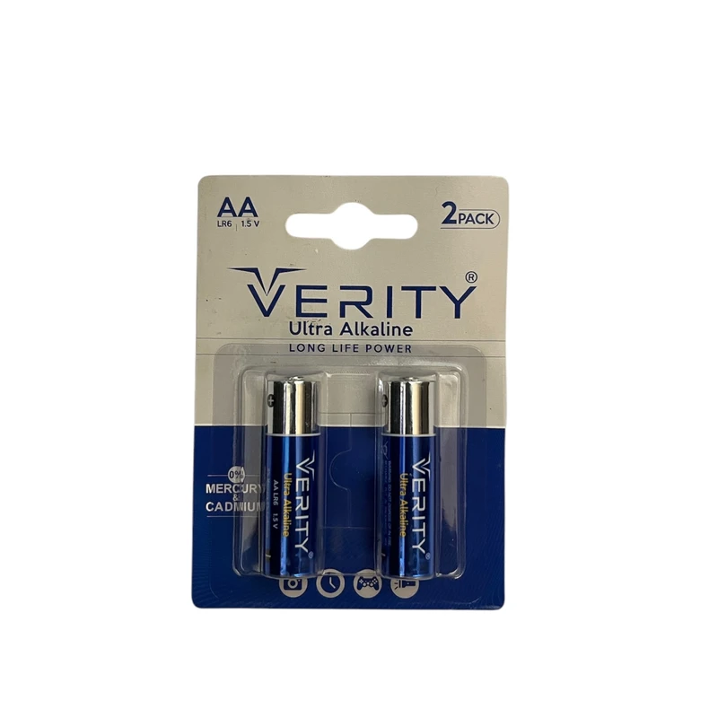 باتری قلمی آلکالاین وریتی کد 1 بسته دو عددی
