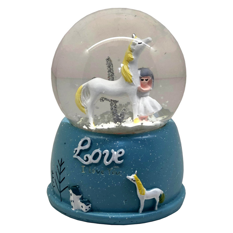 گوی موزیکال مدل پمپی شاهزاده و اسب طرح Love کد PA4045 گوی موزیکال مدل پمپی شاهزاده و اسب طرح Love کد PA4045