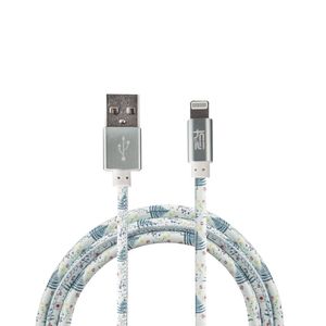 نقد و بررسی کابل تبدیل USB به لایتنینگ مایوکسین مدل Tree &amp; Flower طول 1 متر توسط خریداران