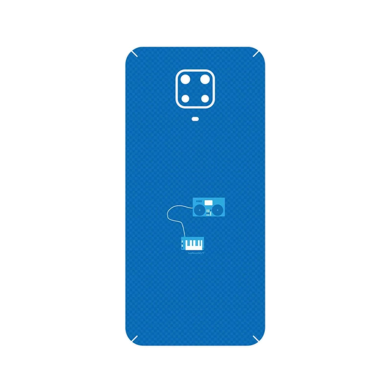 برچسب پوششی ماهوت مدل Minimal DJ Icon مناسب برای گوشی موبایل شیائومی Redmi Note 9 Pro