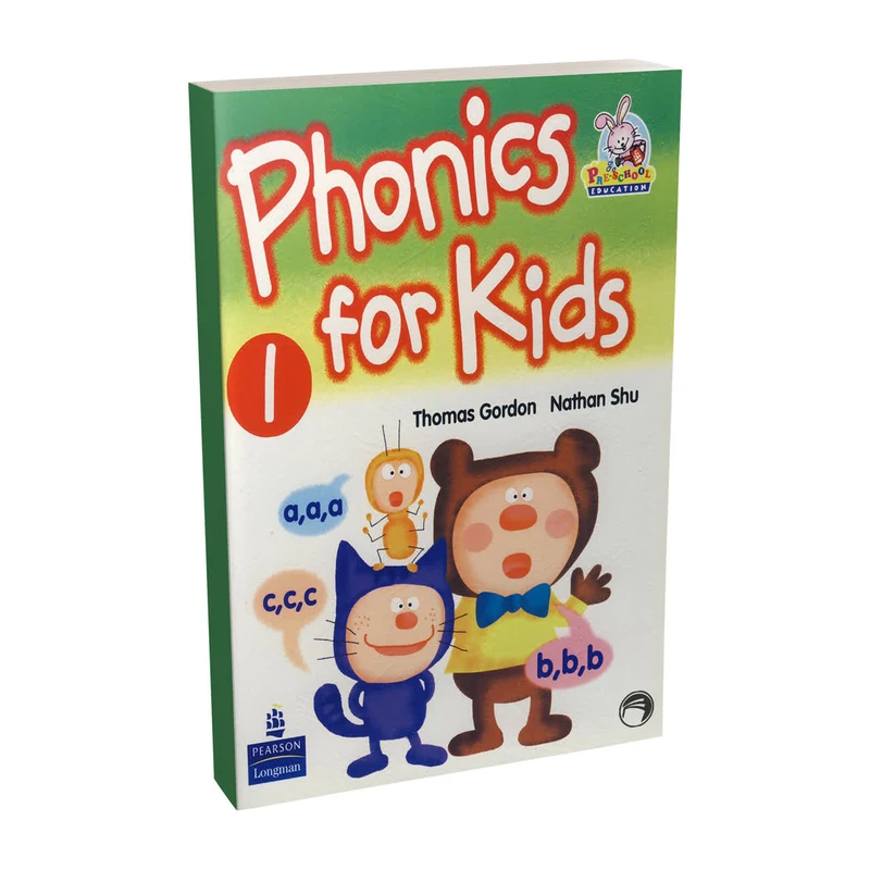 کتاب Phonics for kids 1 اثر Nathan Shu انتشارات Pearson Longman 