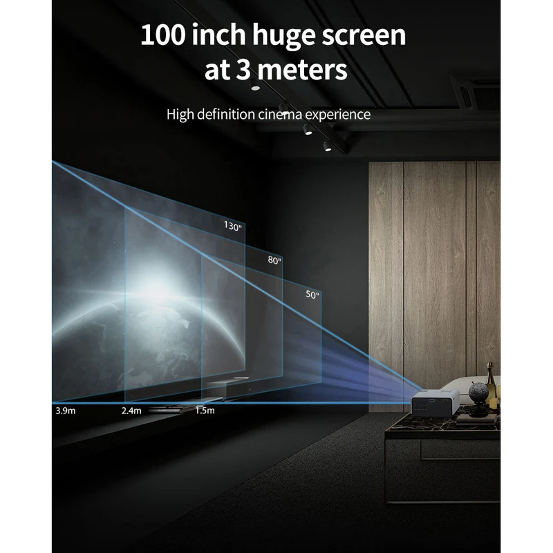 عکس شماره 11 : ویدئو پروژکتور اندرویدی مدل tft display