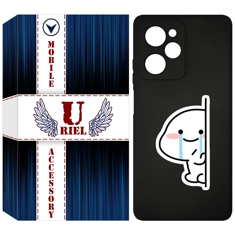 کاور یوریل مدل KSH کد 91 طرح اشک مناسب برای گوشی موبایل شیائومی Poco X5 Pro / Redmi Note 12 Pro 5G