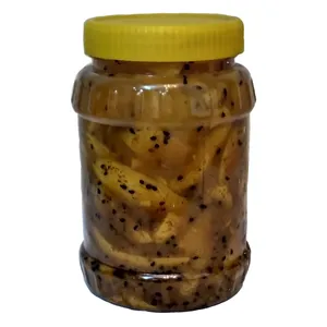 ترشی انبه زعفرانی معمولی عطرین -700 گرم