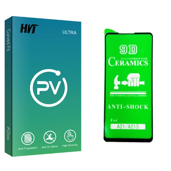 محافظ صفحه نمایش اچ وی تی مدل PV glass مناسب برای گوشی موبایل سامسونگ Galaxy A21S