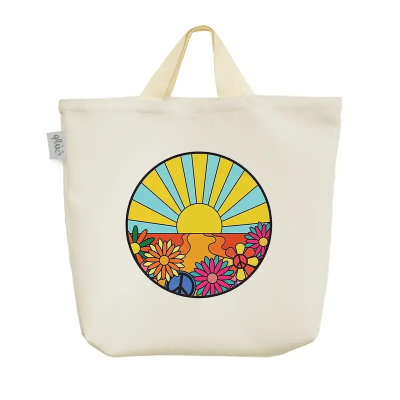 ساک خرید خندالو مدل خورشید کد 5440