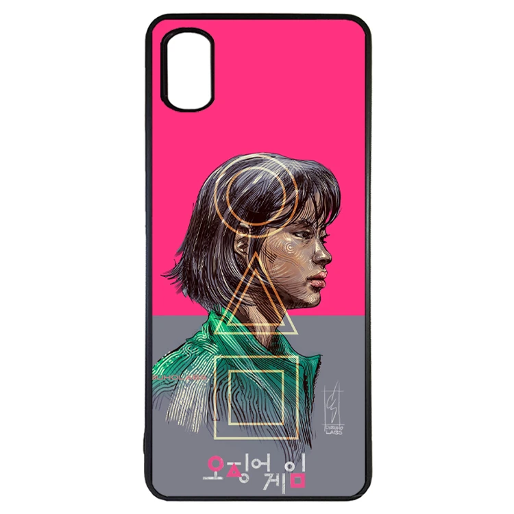 کاور گالری وبفر طرح squid game مناسب برای گوشی موبایل سامسونگ galaxy a01 core