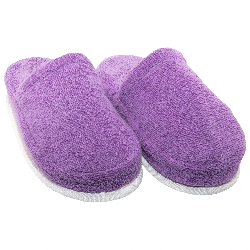 دمپایی حوله‌ای مدل لژدار کد 1010