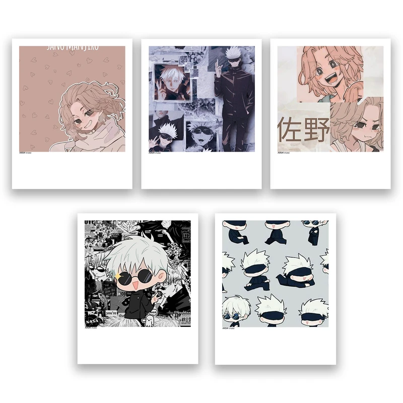 آویز تزیینی عرش مدل انیمه کد Asa483 مجموعه پنچ عددی