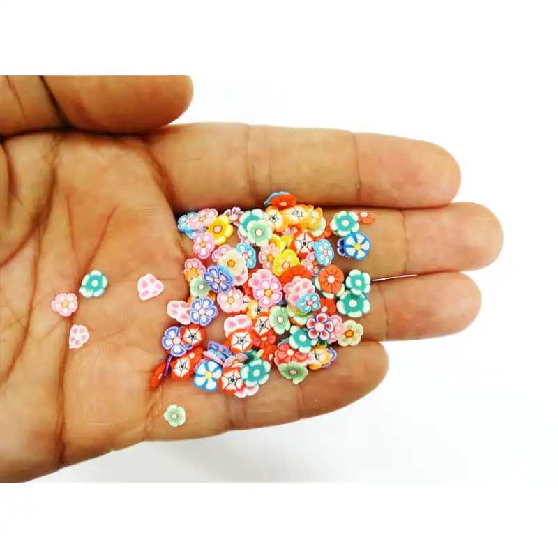 فیمو طرح گلهای زیبا مجموعه 150 عددی