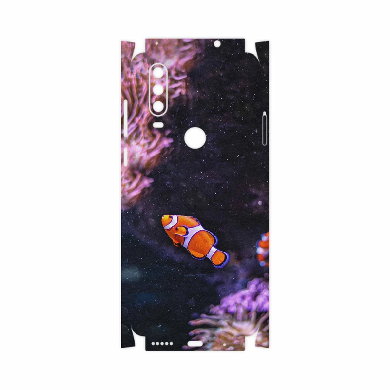 برچسب پوششی ماهوت مدل Clownfish-FullSkin مناسب برای گوشی موبایل موتورولا One Action