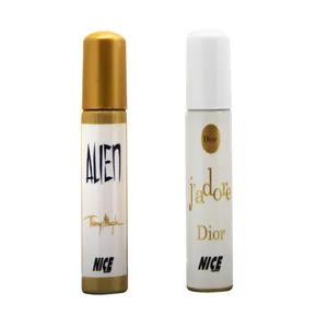 عطر جیبی زنانه نایس پاپت مدل Alien حجم 30 میلی لیتر به همراه عطر جیبی زنانه نایس پاپت مدل Jador Dior حجم 30 میلی لیتر