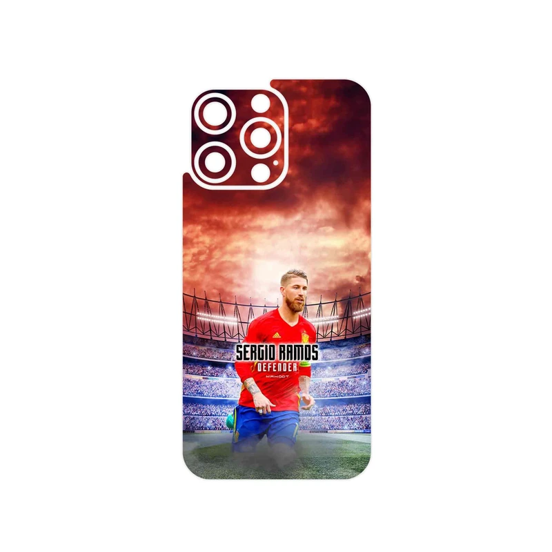 برچسب پوششی ماهوت مدل Sergio Ramos مناسب برای گوشی موبایل اپل iPhone 15 Pro Max