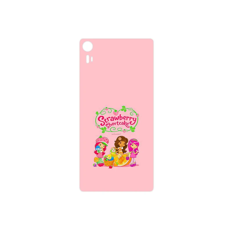 برچسب پوششی ماهوت مدل Strawberry Shortcake مناسب برای گوشی موبایل لنوو Vibe Shot