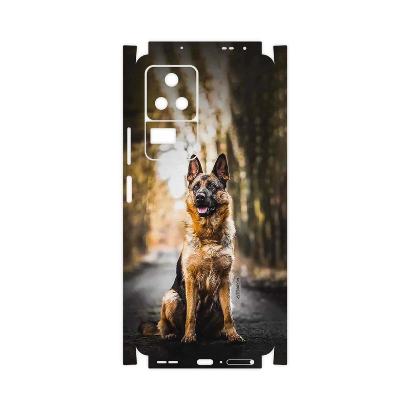 برچسب پوششی ماهوت مدل Dog_1-FullSkin مناسب برای گوشی موبایل شیائومی Poco F4 5G