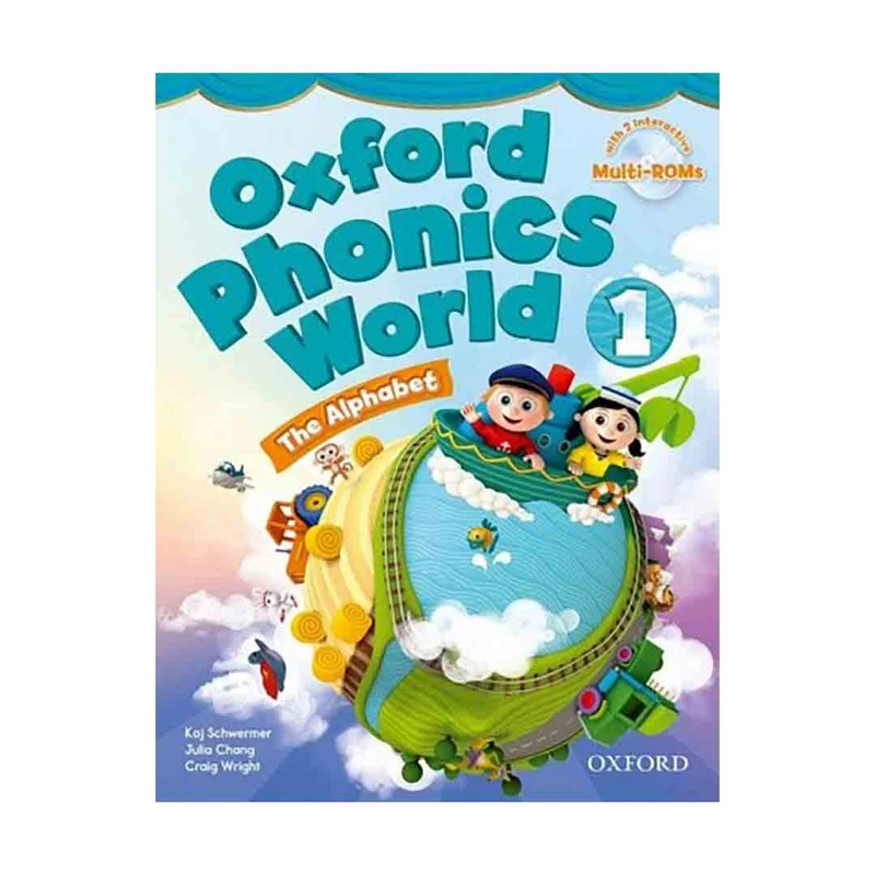 کتاب Oxford Phonics World 1 The Alphabet اثر Kaj Schwemer انتشارات Oxford