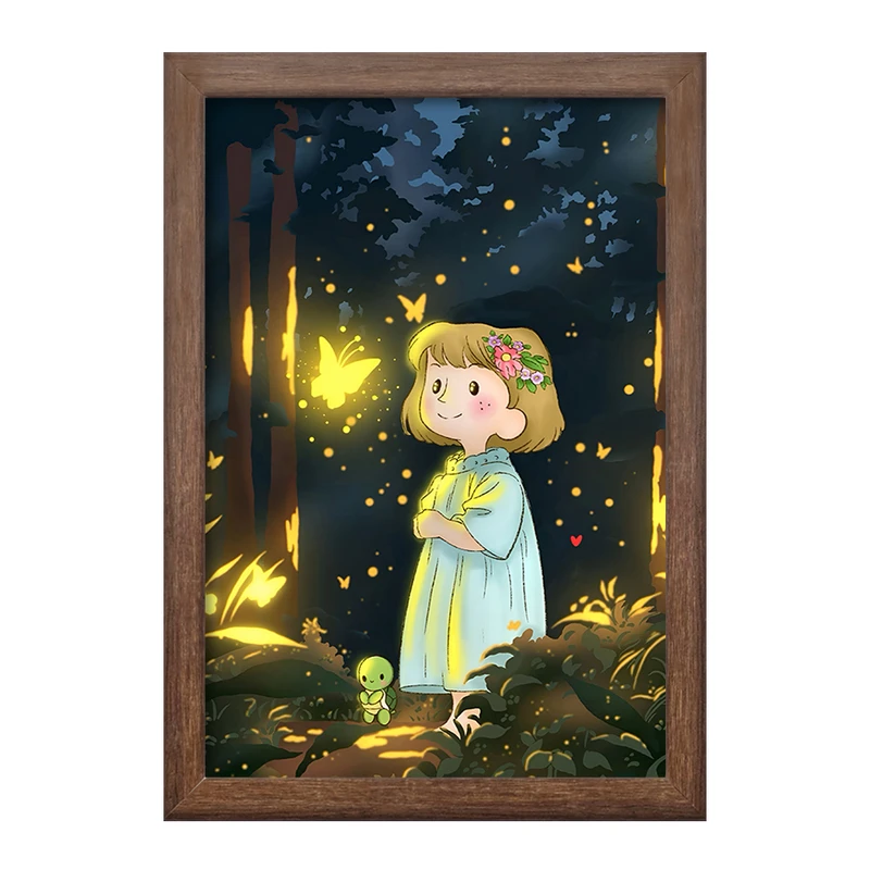 تابلو خندالو طرح دخترانه کودکانه کد F10929