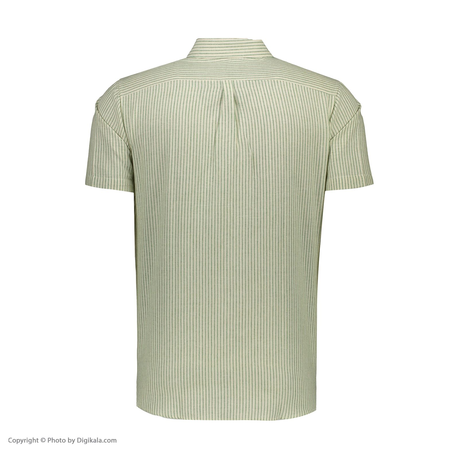 پیراهن آستین کوتاه مردانه آر اِن اِس مدل 12201372-green -  - 5