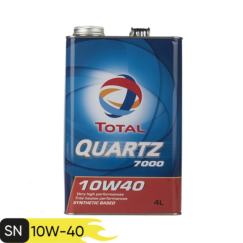 عکس شماره 3 : روغن موتور خودرو توتال مدل quartz 7000 حجم 4 لیتر
