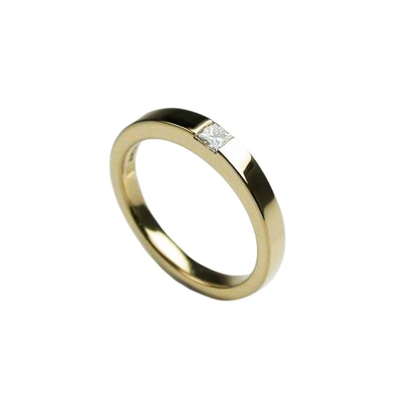 انگشتر نقره زنانه مدل تاج الماس