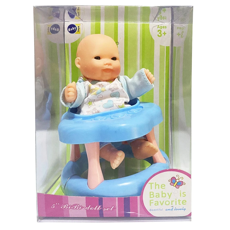  عروسک مدل نوزاد طرح روروک کد LD9302-1/3 ارتفاع 13 سانتی متر