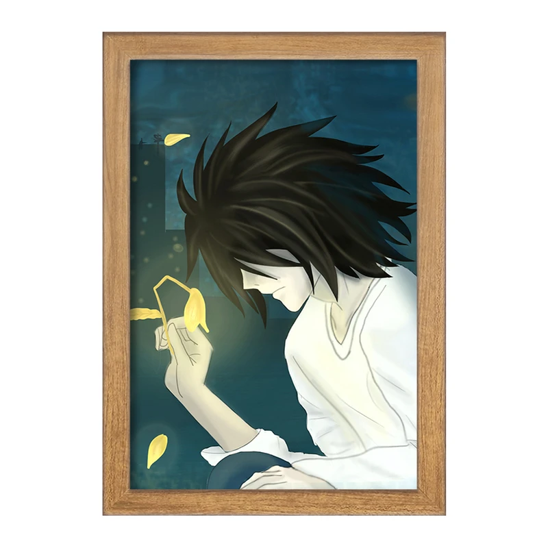 تابلو خندالو مدل ال لاولیت انیمه دفترچه مرگ Death Note  کد 11322