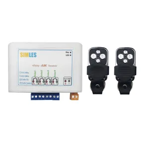 ریموت و گیرنده 4 کاناله