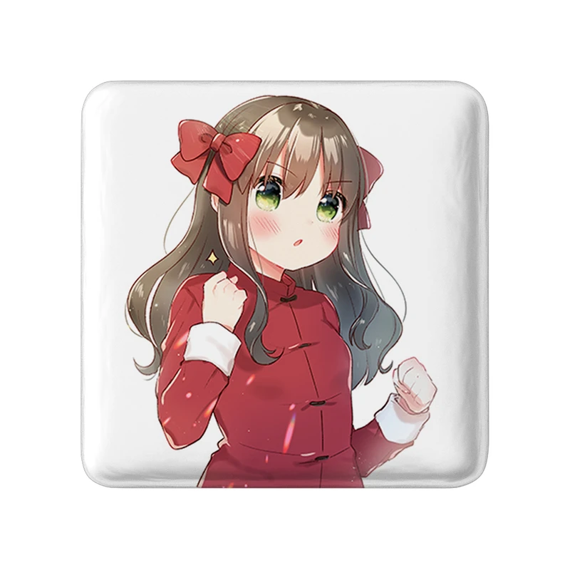 مگنت خندالو طرح بازی تسوکی هیمه‌ (Tsukihime) مدل مربعی کد 34529