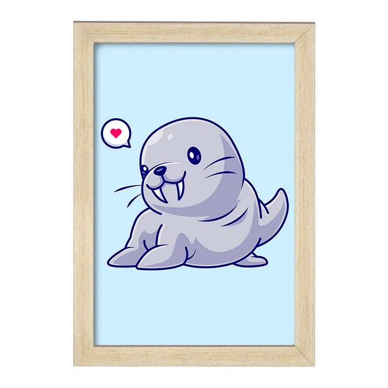 تابلو خندالو مدل حیوانات بامزه فک کد 29678