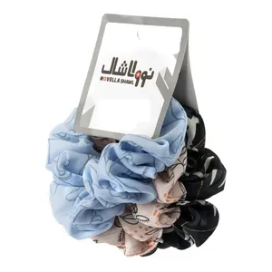  کش مو زنانه نوولاشال مدل MDK-AT0815 بسته 3 عددی